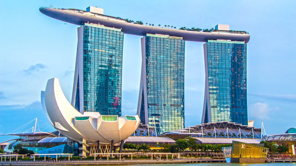 Marina Bay Sands Singapore skyline